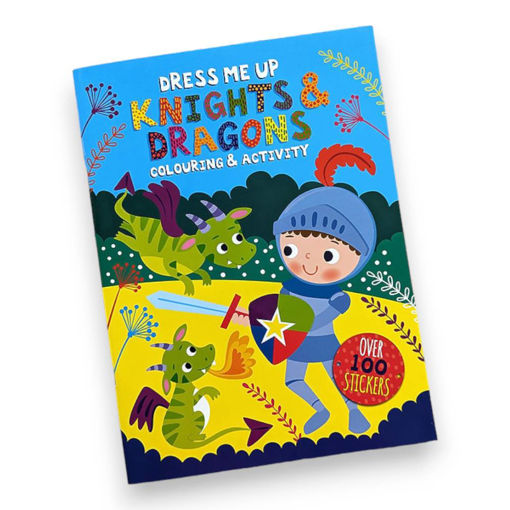 Picture of DRESS ME UP STICKER BOOK KNIGHTS AND DRAGONS